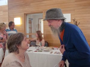 photo of Corina Duyn with Peter Cornish. Biography Corina Duyn