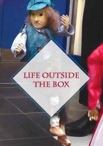 cover of Life Outside the Box, from Corina Duyn's book shop